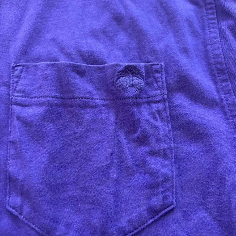 Brooks Brothers 346 Purple Polo Shirt Men's XL 100% Cotton